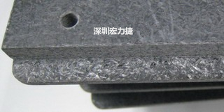 可加工性的合成石，可以用CNC洗出想要的形狀與機構(gòu)，可以媲美鋁合金