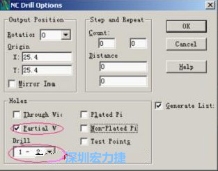 轉(zhuǎn)完Gerber后，接著還需轉(zhuǎn)鉆孔，通孔和盲、埋孔的轉(zhuǎn)法有所不同，轉(zhuǎn)通孔只須點(diǎn)擊Add，在彈出的窗口Document Name輸入文件名