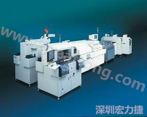 VAi 6300自動焊球貼放系統(tǒng)、回流焊爐、回流焊后的清洗機和材料運送設備