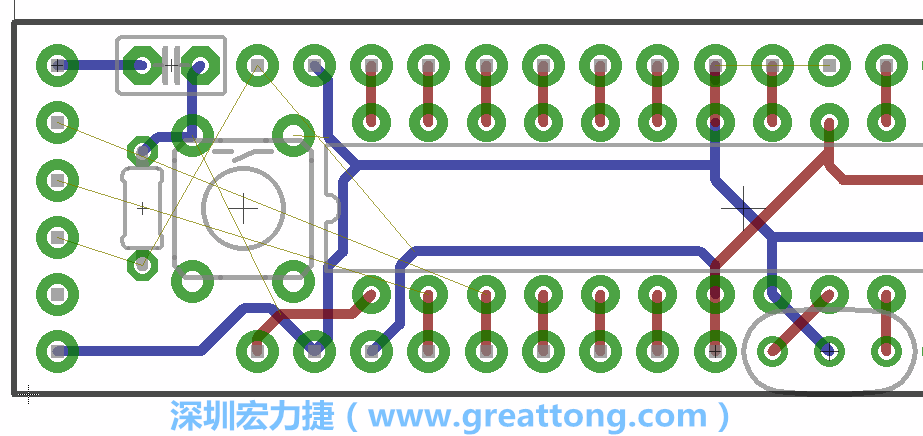 4.1. 把剩下的元件移動(dòng)到電路板工作區(qū)上。