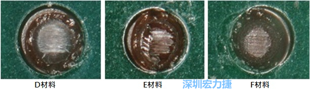 圖14- 冷球拉力試驗后，光學(xué)顯微鏡下的失效模式