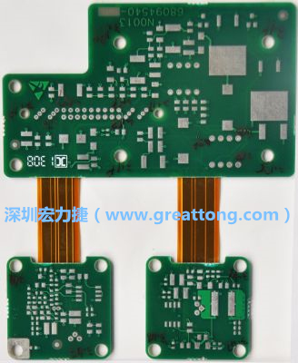 FPCB可作為多片功能載板的連接軟式板材。