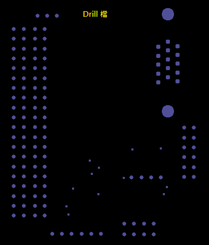 產(chǎn)生Drill File及 Map File 的Gerber 檔案，此會(huì)產(chǎn)生描述此PCB所用到的鉆孔的孔徑尺寸及鉆孔的座標(biāo)資訊。
